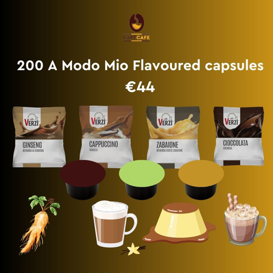 Picture of 200pcs A MODO MIO FLAVOURED COFFEE CAPSULES